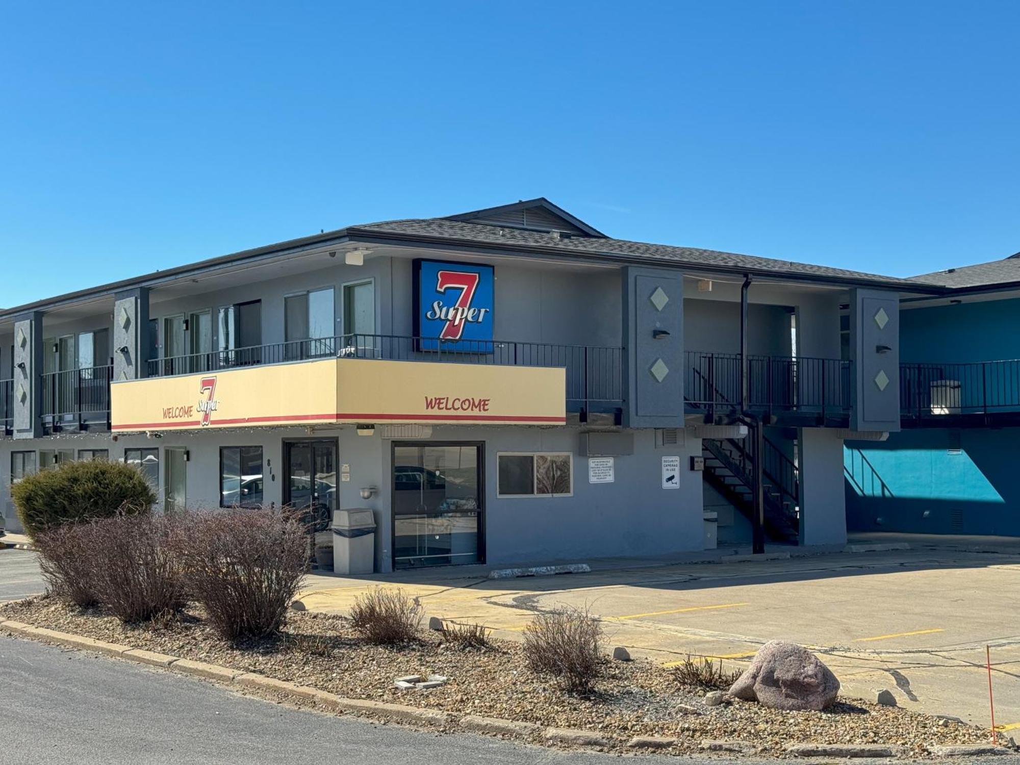 Super 7 Motel Coralville Exterior foto